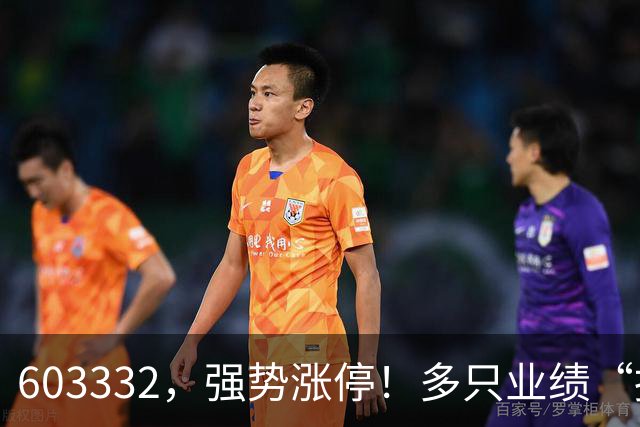 603332，强势涨停！多只业绩“报喜”股大涨